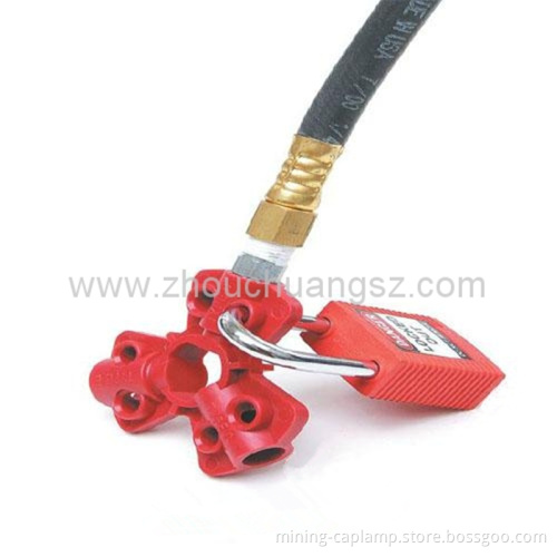 Pneumatic quick short-circuit lock